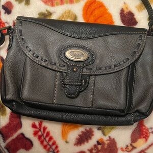 Black Leather Purse
